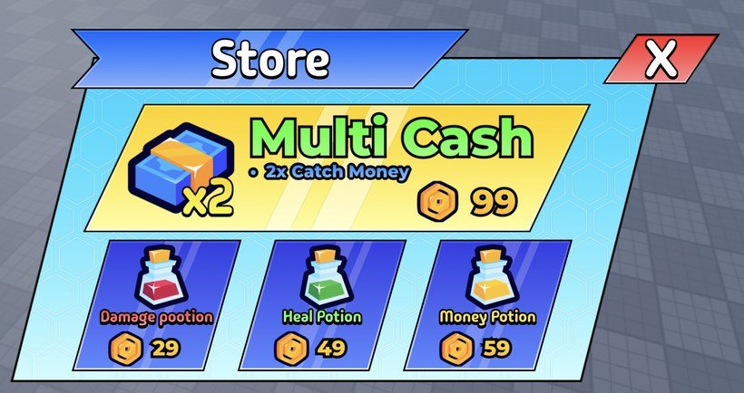 Roblox result, exact font