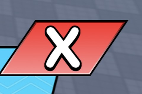 Close button, bold exact original